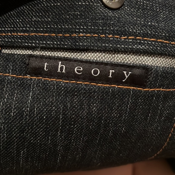 Theory Denim Tote Bag - Picture 5 of 6